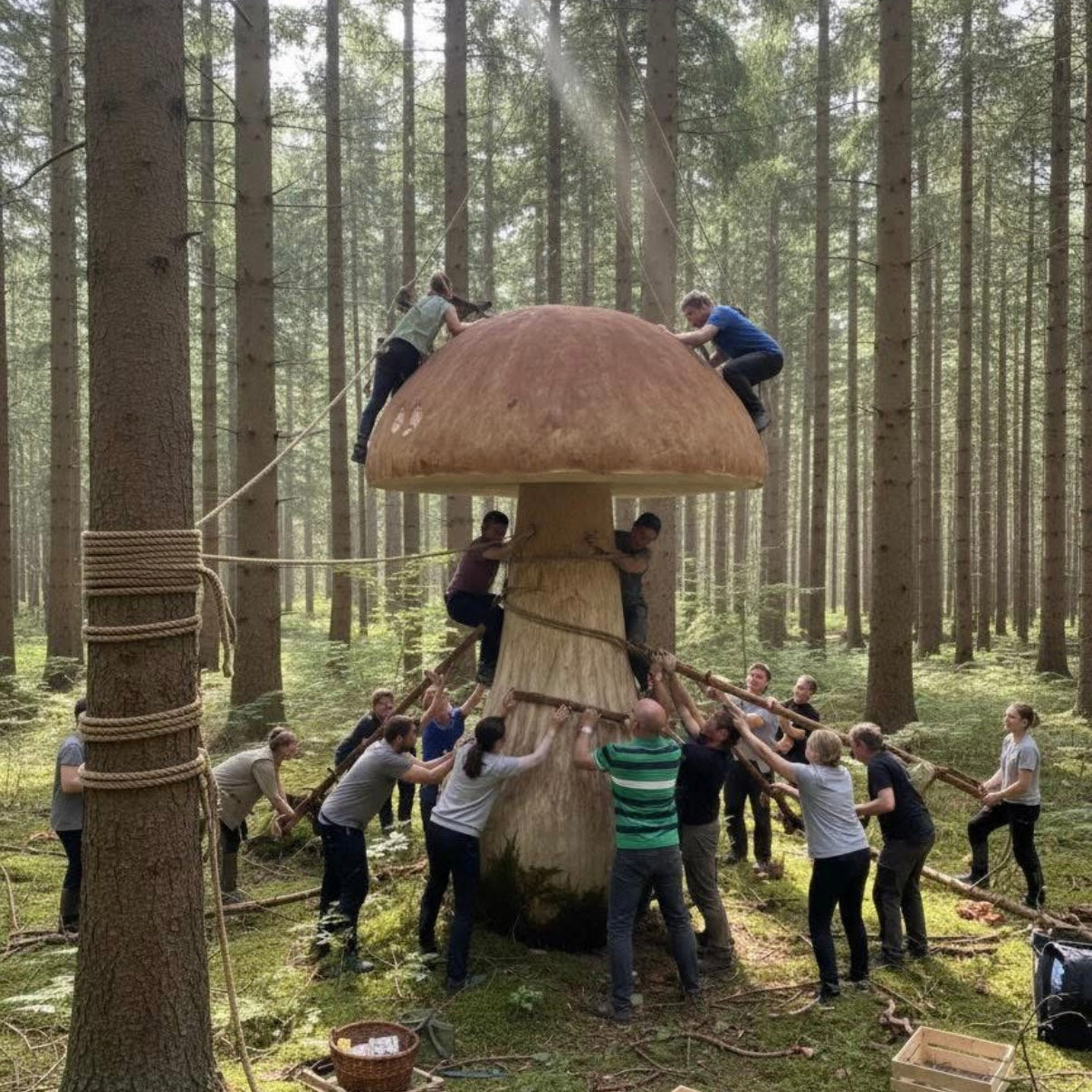 How does the forest smell? 🌲