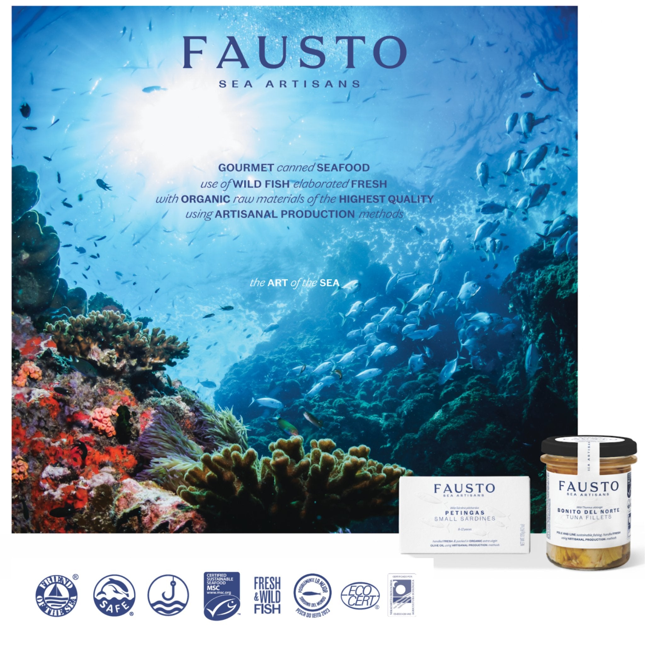 Wild Tuna Fillets in Organic EVOO | Bonito del Norte Tuna | The Bio Foods Online